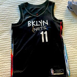Kyrie Irving Jean Michel Basquiat Brooklyn Nets Jersey